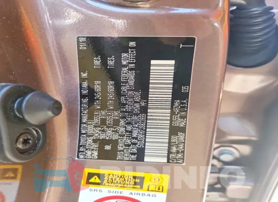 5TDJZRFH7JS822899 Photo# 13