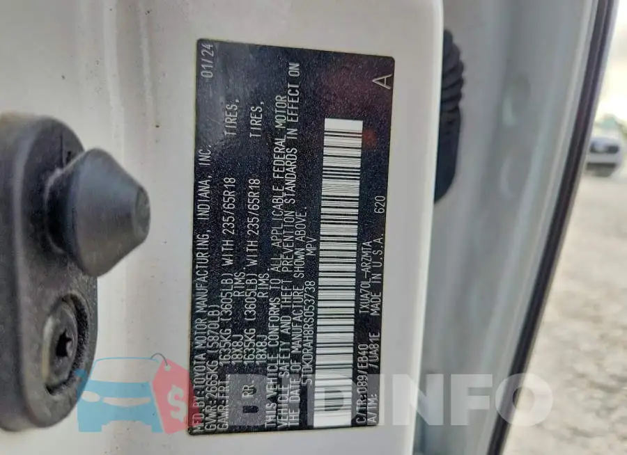5TDKDRAH8RS053738 Photo# 12