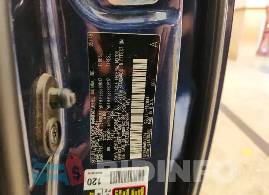5TDYZ3DC4LS028996 Photo# 13
