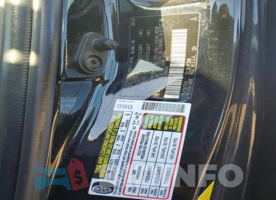 5TDZZ3DCXLS086440 Photo# 13