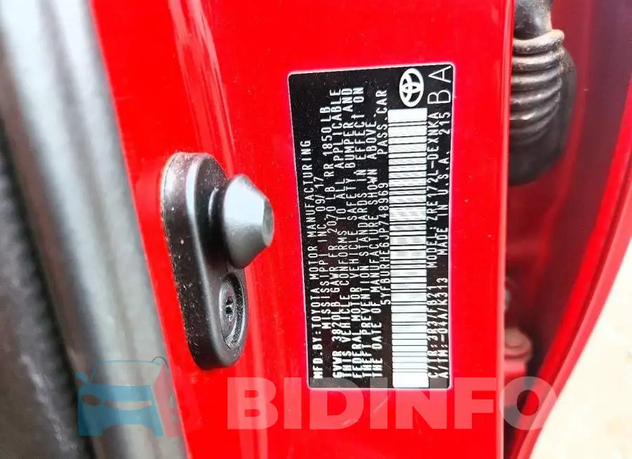 5YFBURHE6JP748969 Photo# 12