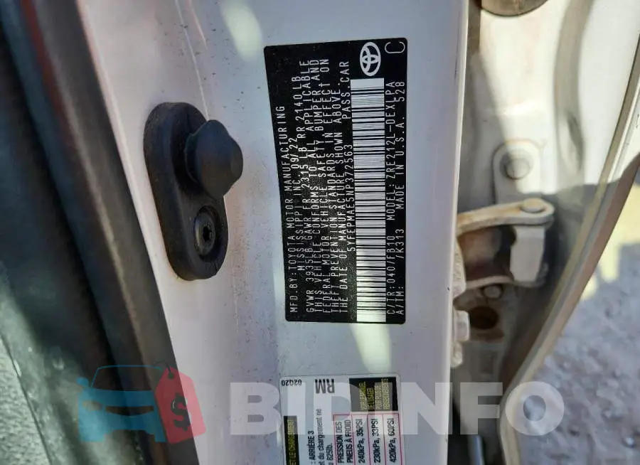 5YFEPMAE5NP372563 Photo# 12
