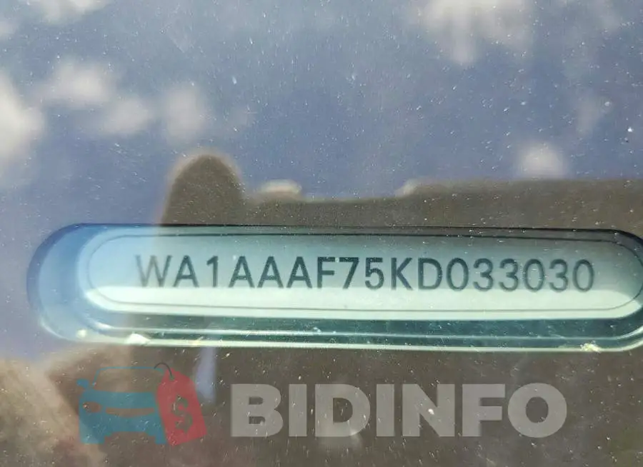 WA1AAAF75KD033030 Photo# 14
