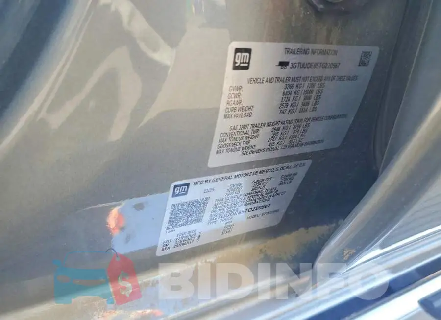 3GTUUDE85TG220567 Photo# 12