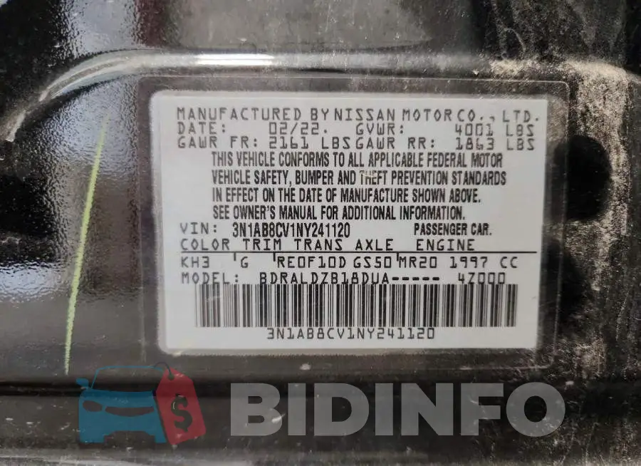 3N1AB8CV1NY241120 Photo# 13