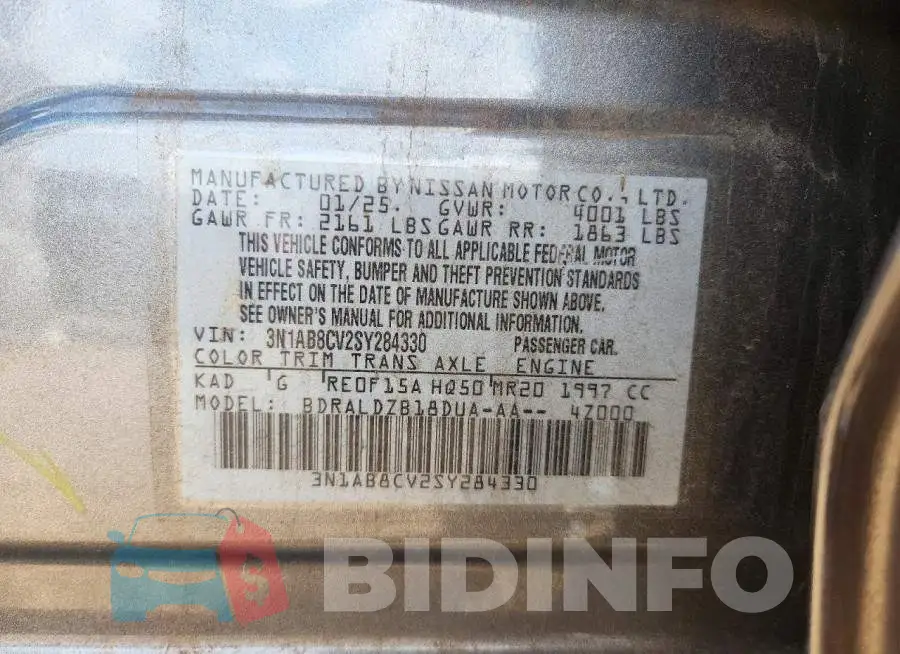 3N1AB8CV2SY284330 Photo# 12