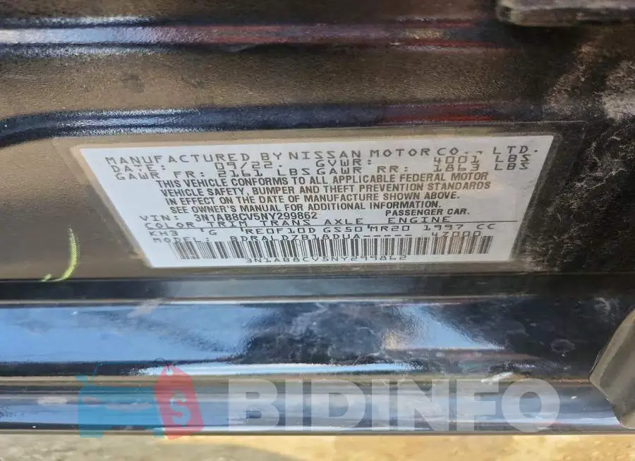 3N1AB8CV5NY299862 Photo# 12