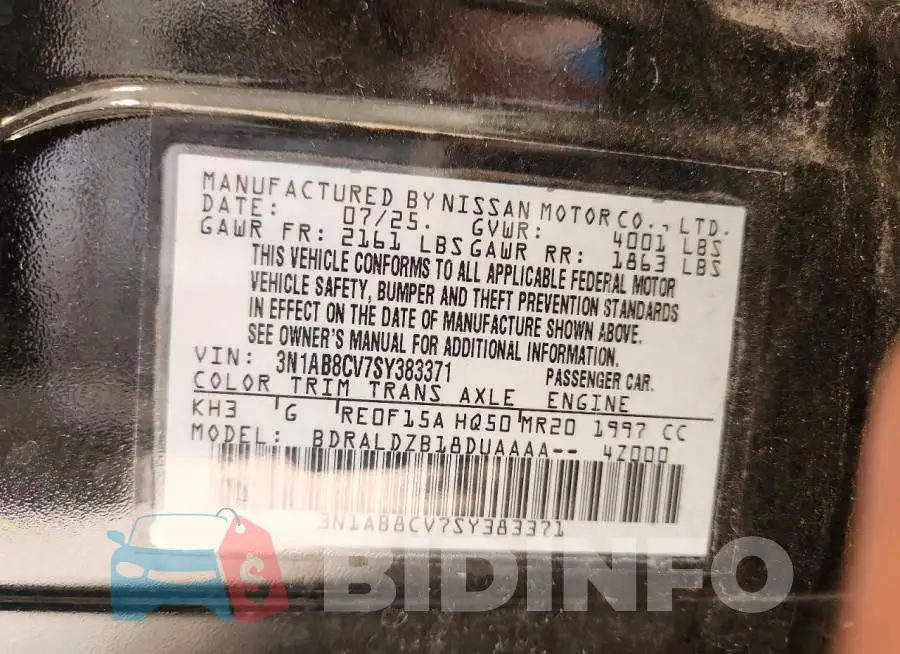 3N1AB8CV7SY383371 Photo# 13