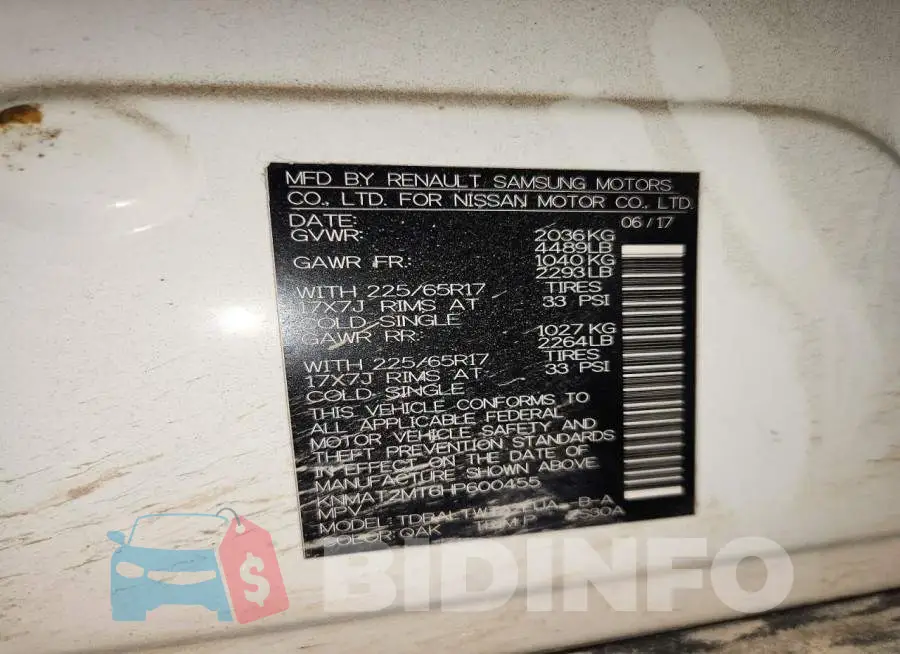 KNMAT2MT6HP600455 Photo# 12