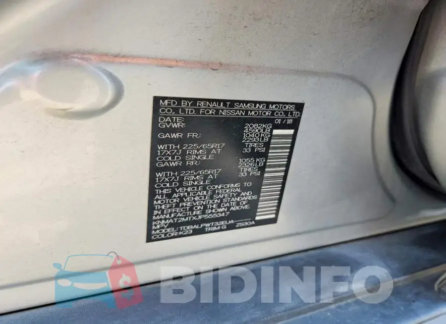 KNMAT2MTXJP555347 Photo# 13