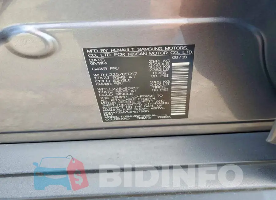 KNMAT2MV1JP617980 Photo# 13