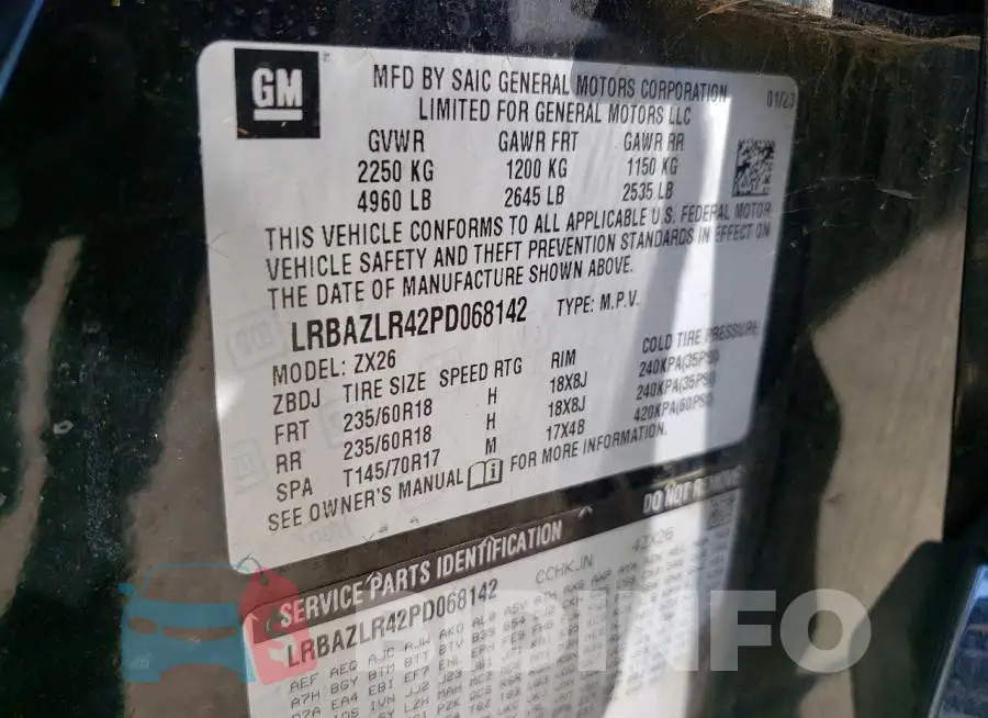 LRBAZLR42PD068142 Photo# 12