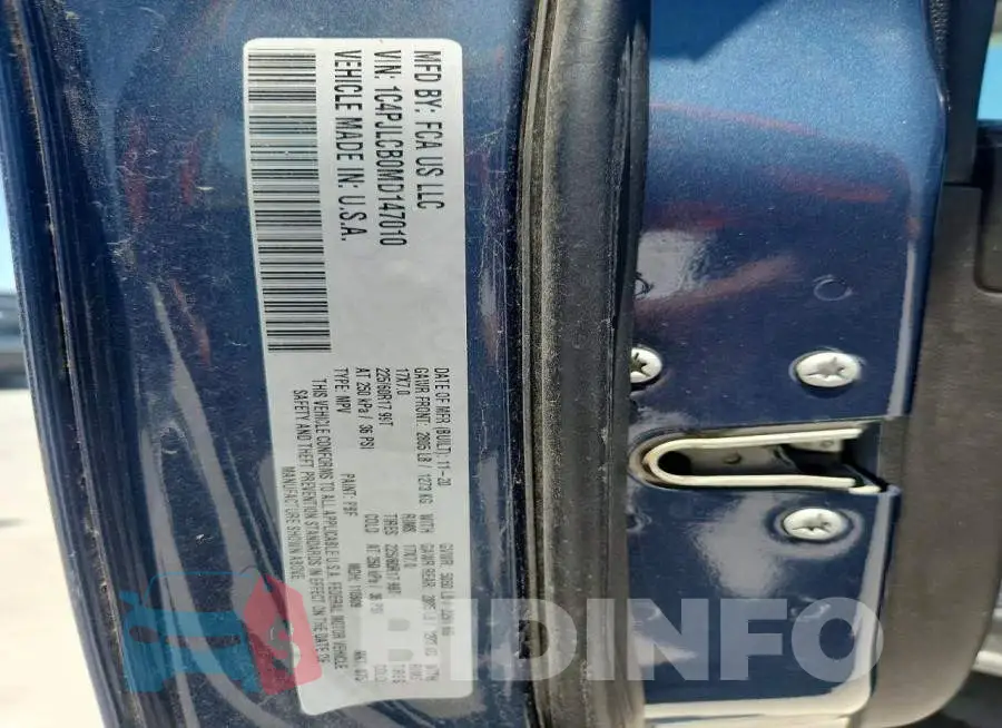1C4PJLCB0MD147010 Photo# 14