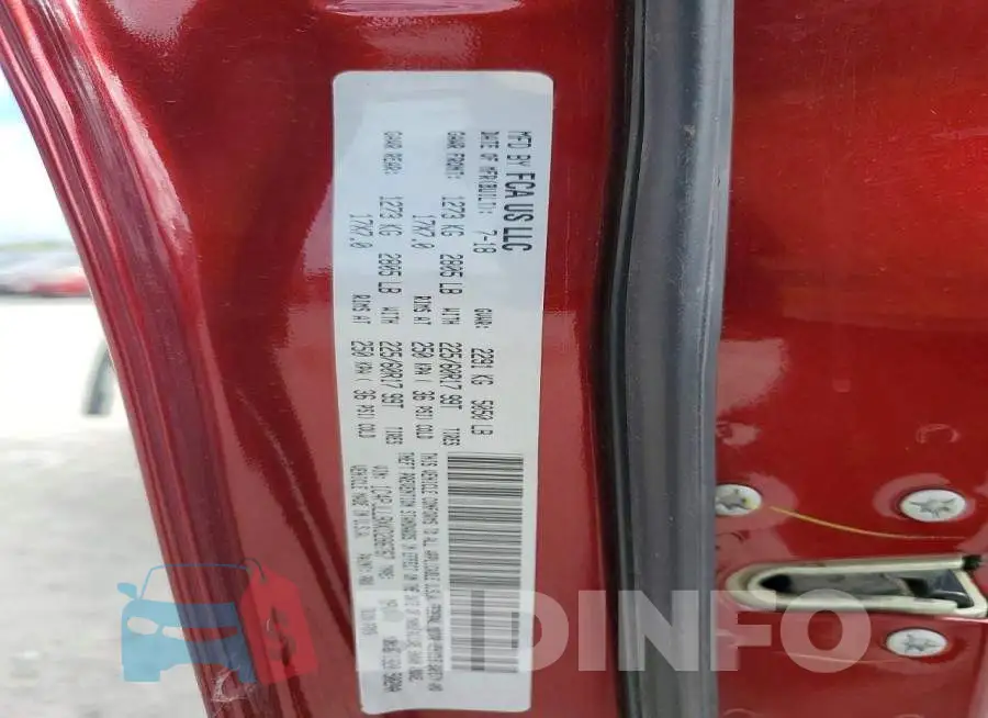 1C4PJLLBXKD286767 Photo# 14