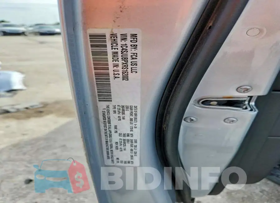 1C4SJUBPXRS162002 Photo# 14