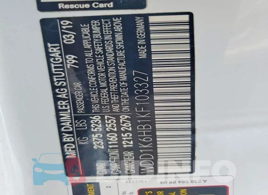 WDD1K6HB1KF103327 Photo# 13