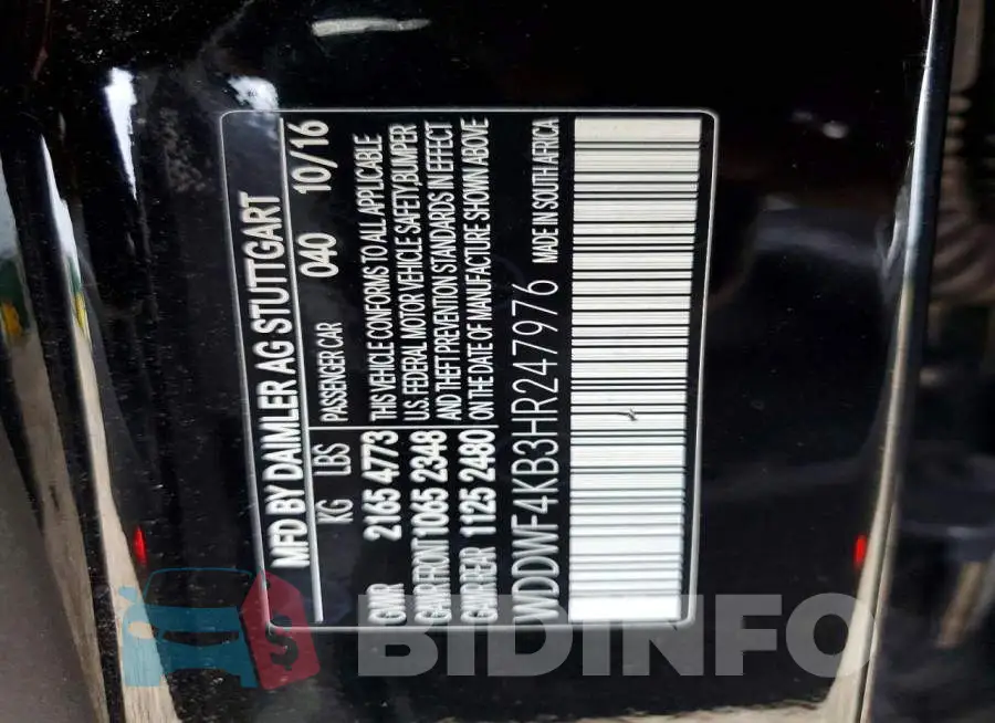 WDDWF4KB3HR247976 Photo# 13