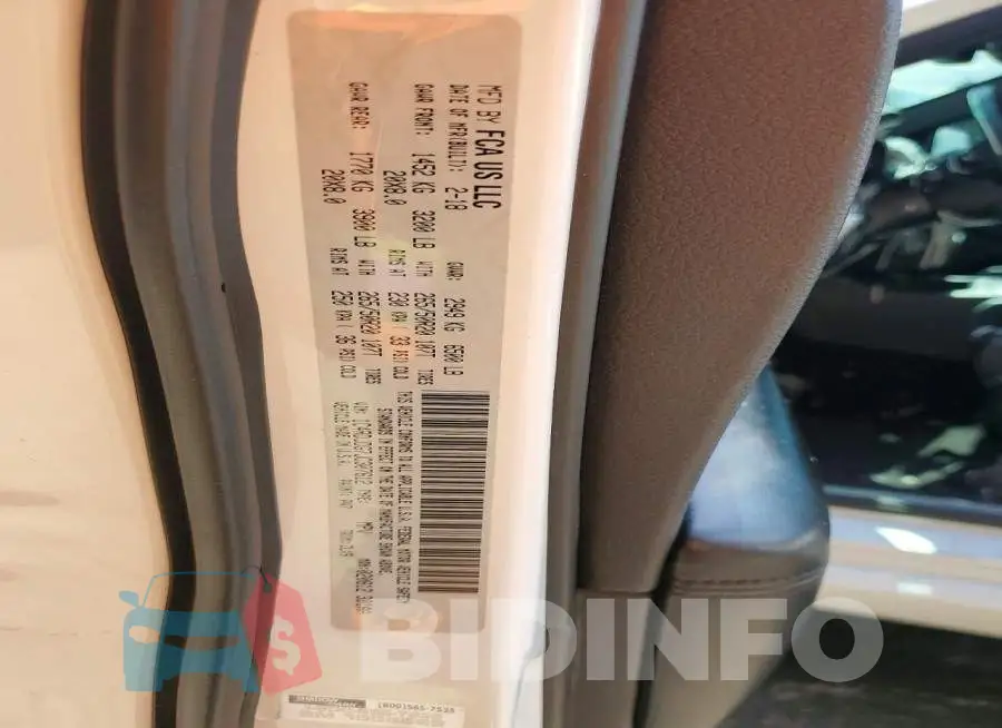 1C4RDJDG7JC307612 Photo# 13