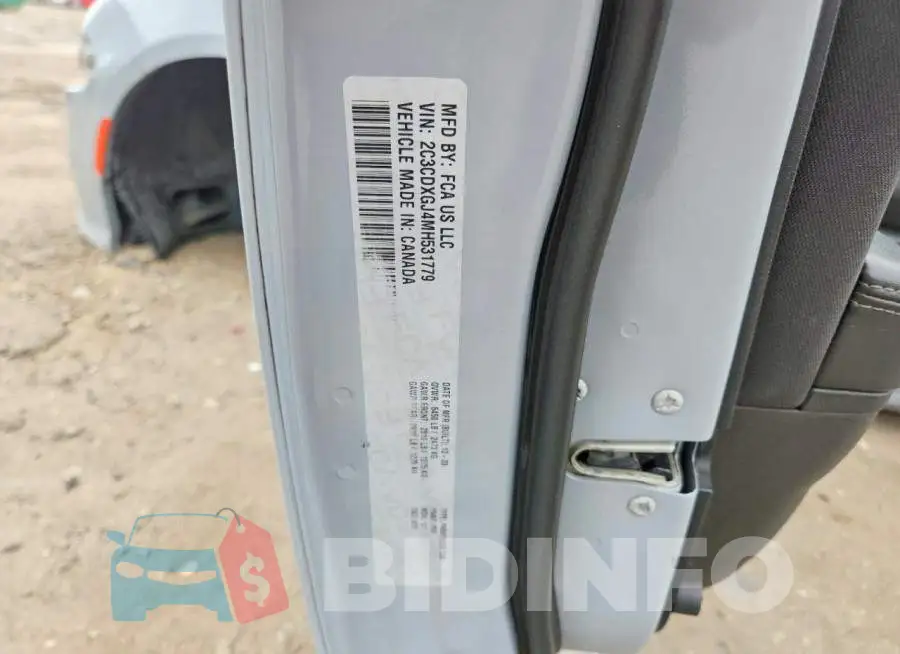 2C3CDXGJ4MH531779 Photo# 12