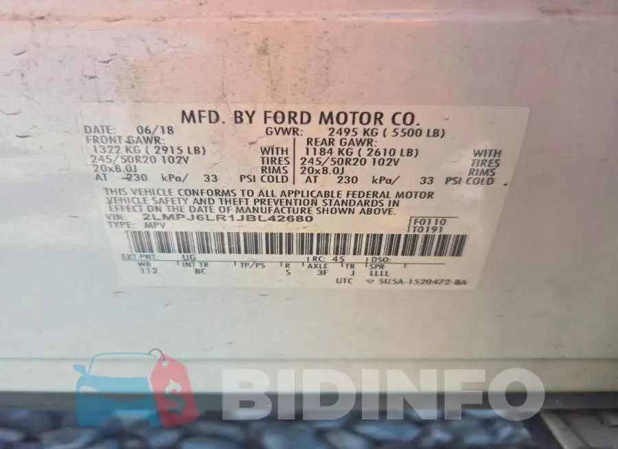2LMPJ6LR1JBL42680 Photo# 12