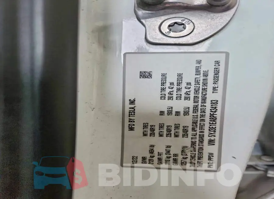 5YJ3E1EA8PF434183 Photo# 12