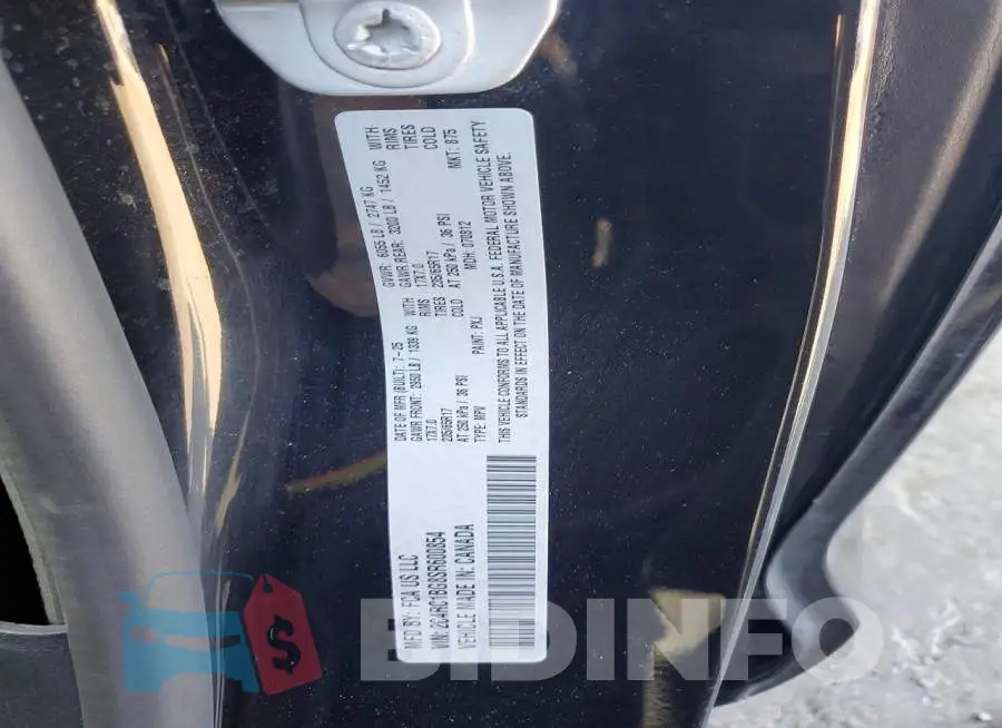 2C4RC1BG8SR600854 Photo# 13