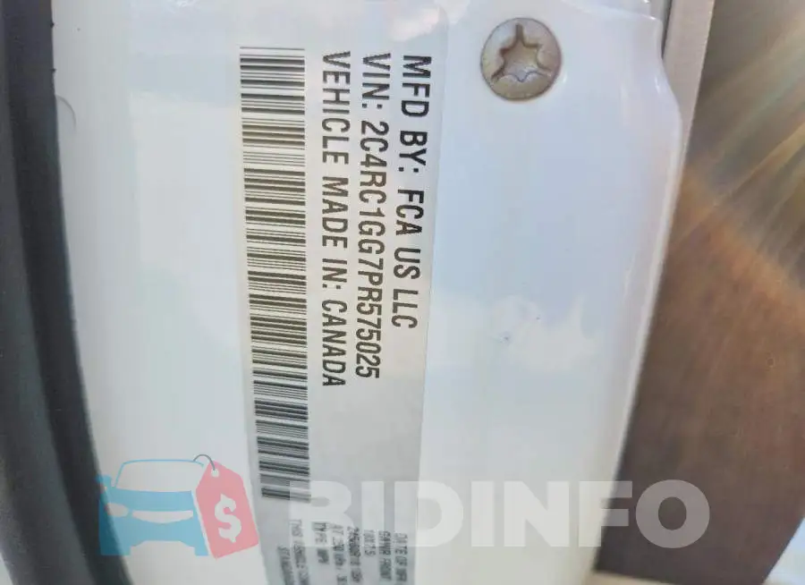 2C4RC1GG7PR575025 Photo# 13
