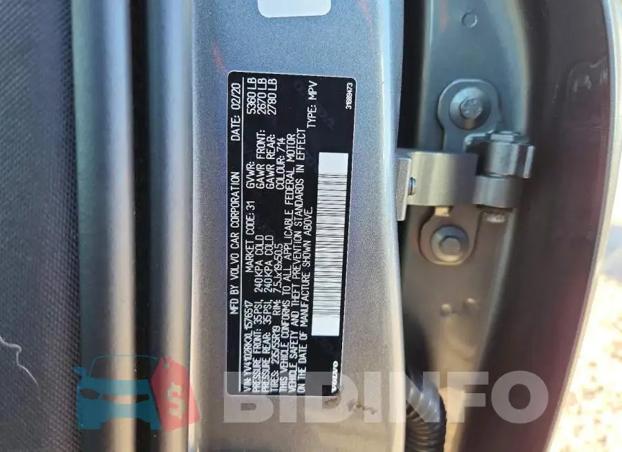 YV4102RKXL1576517 Photo# 13