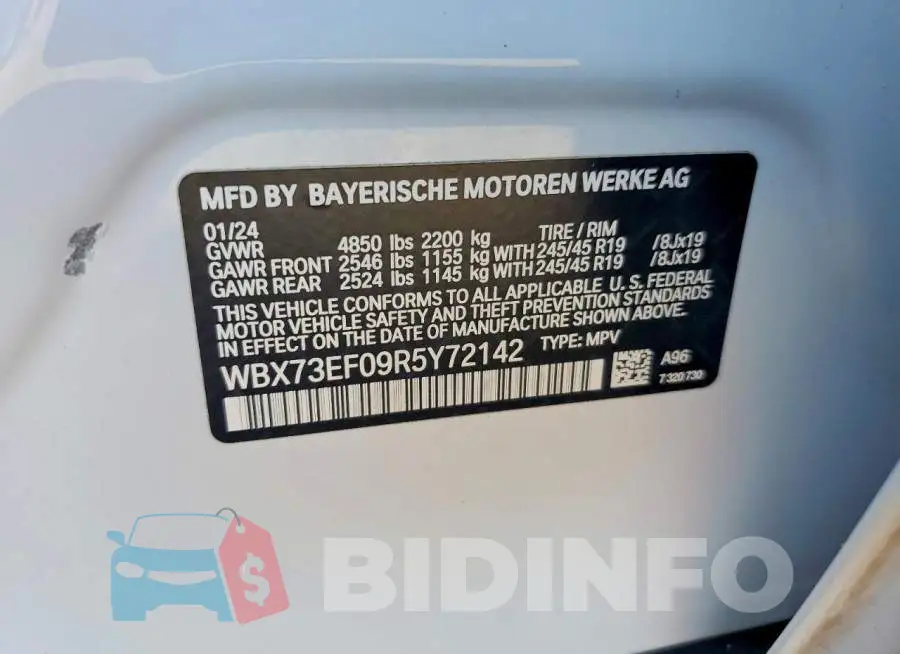 WBX73EF09R5Y72142 Photo# 14