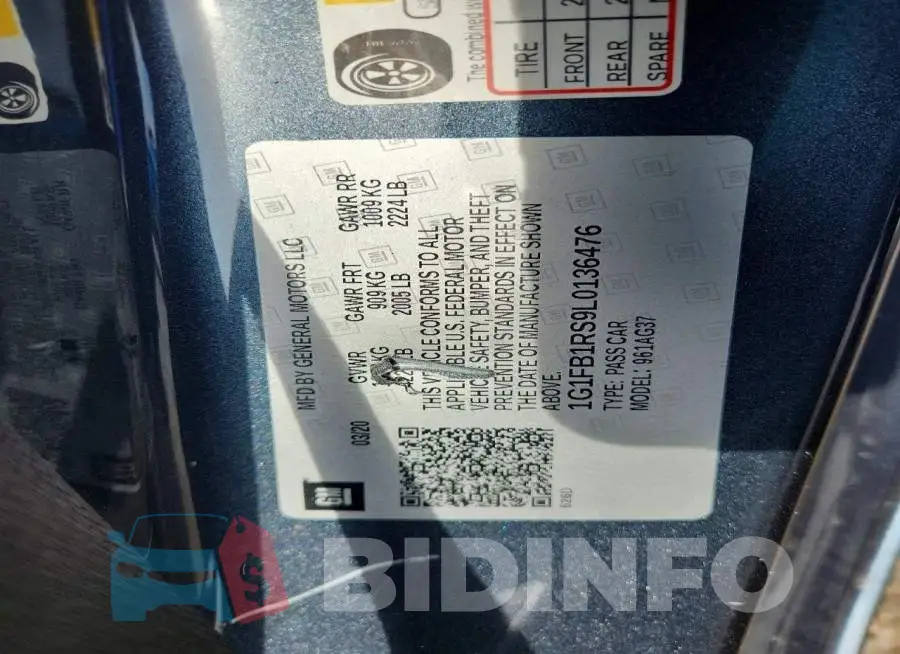 1G1FB1RS9L0136476 Photo# 12
