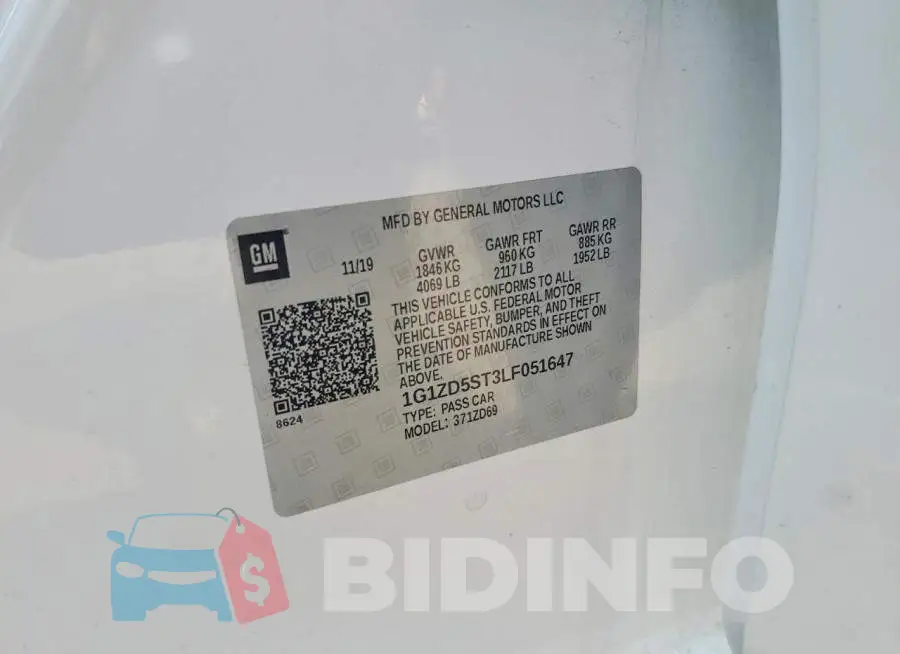 1G1ZD5ST3LF051647 Photo# 12