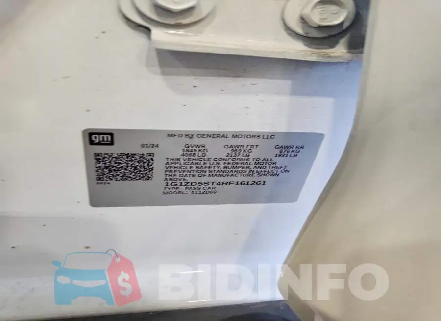 1G1ZD5ST4RF161261 Photo# 13