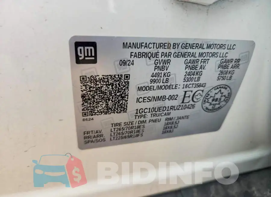 1GC10UED1RU210426 Photo# 12