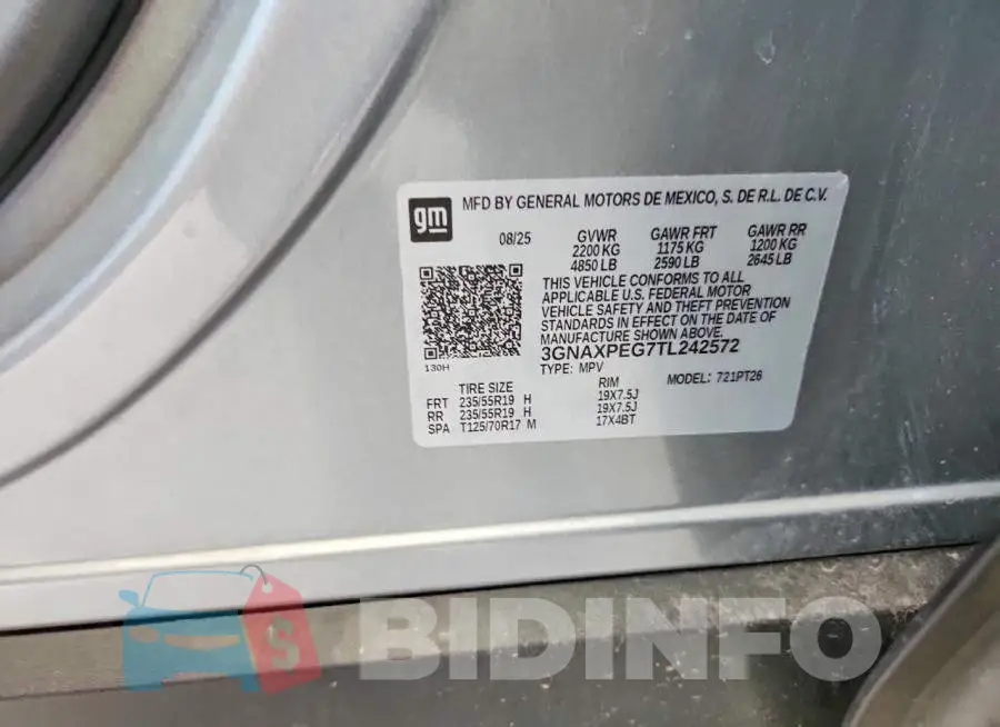3GNAXPEG7TL242572 Photo# 12
