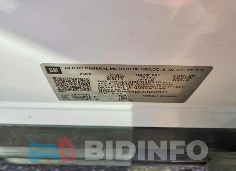 3GNKBHR49LS682811 Photo# 13