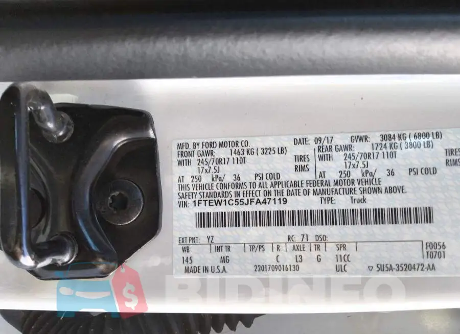 1FTEW1C55JFA47119 Photo# 12