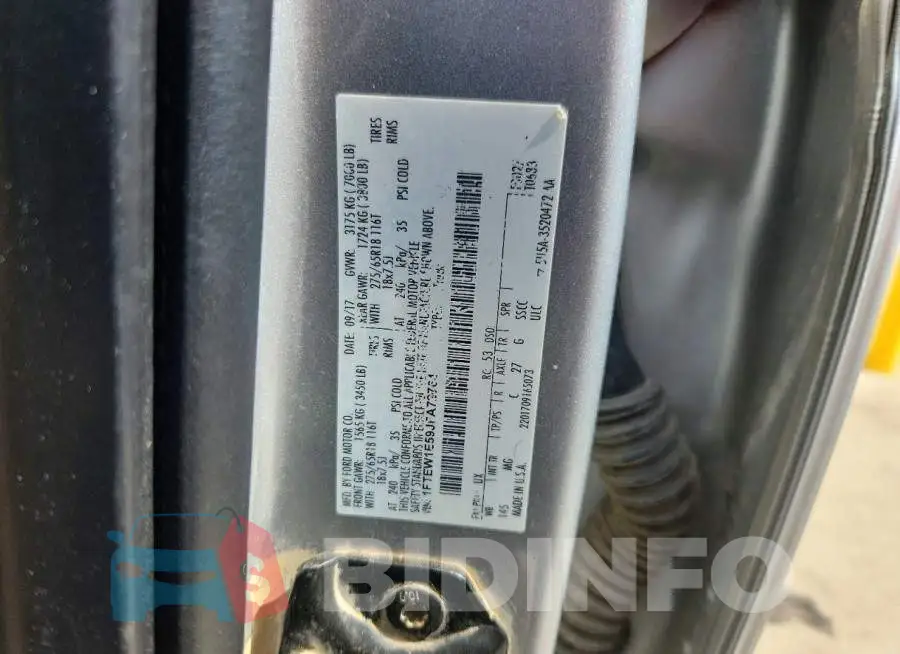 1FTEW1E59JFA72764 Photo# 12