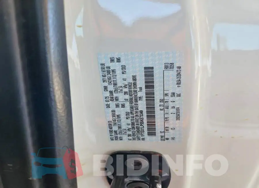 1FTEX1LP5SKE73349 Photo# 12