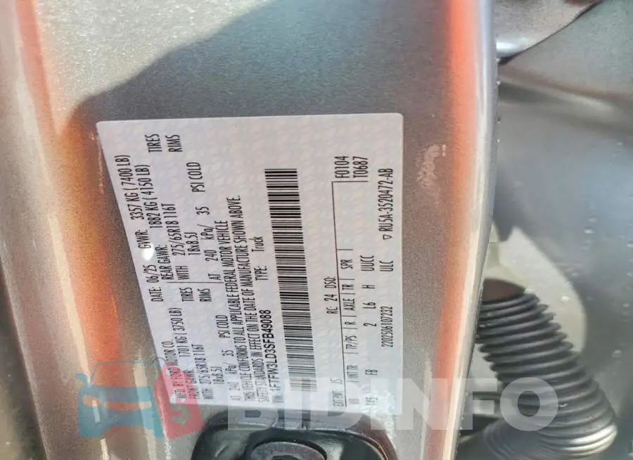 1FTFW3LD3SFB49088 Photo# 12