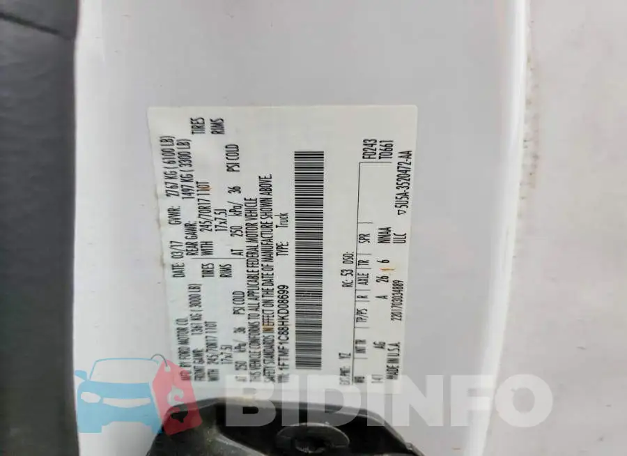1FTMF1C88HKD08699 Photo# 12