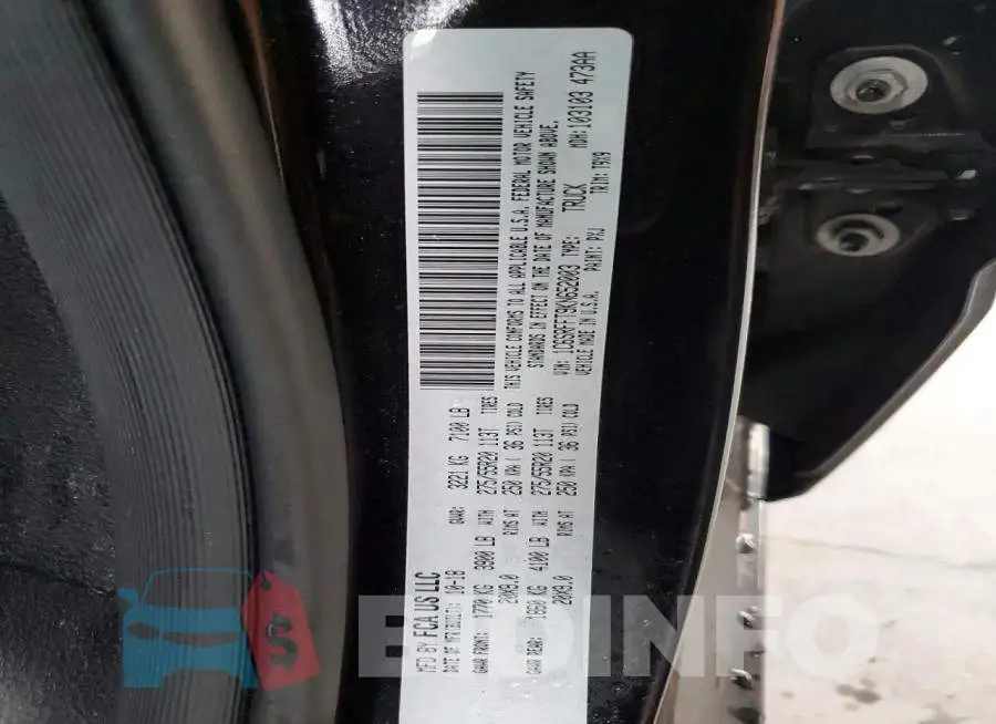 1C6SRFFT9KN652003 Photo# 12