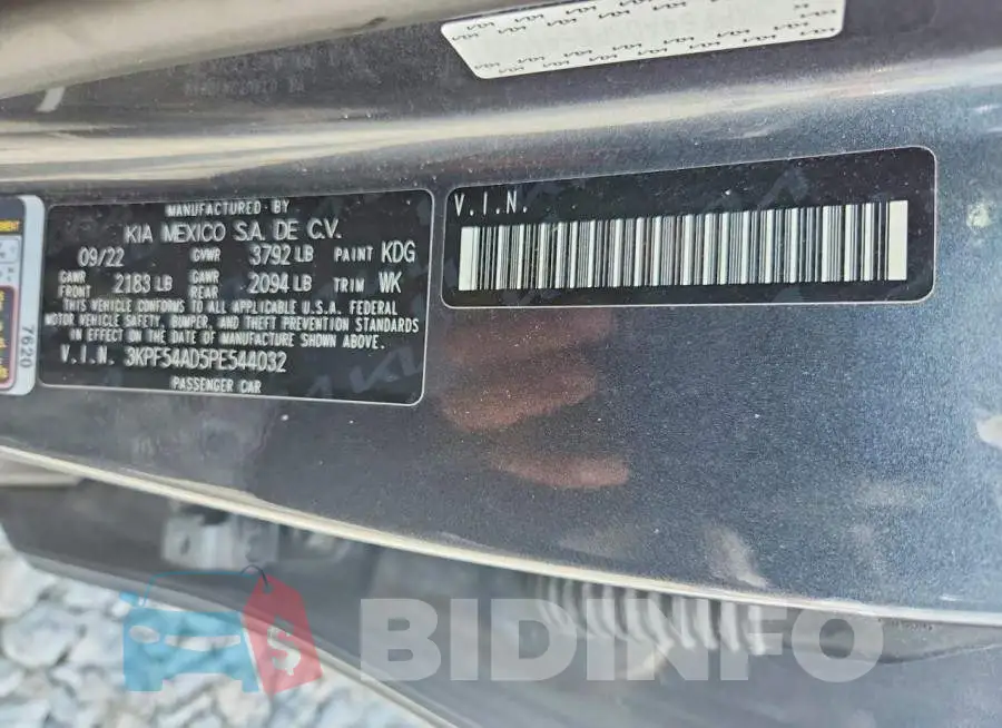 3KPF54AD5PE544032 Photo# 12