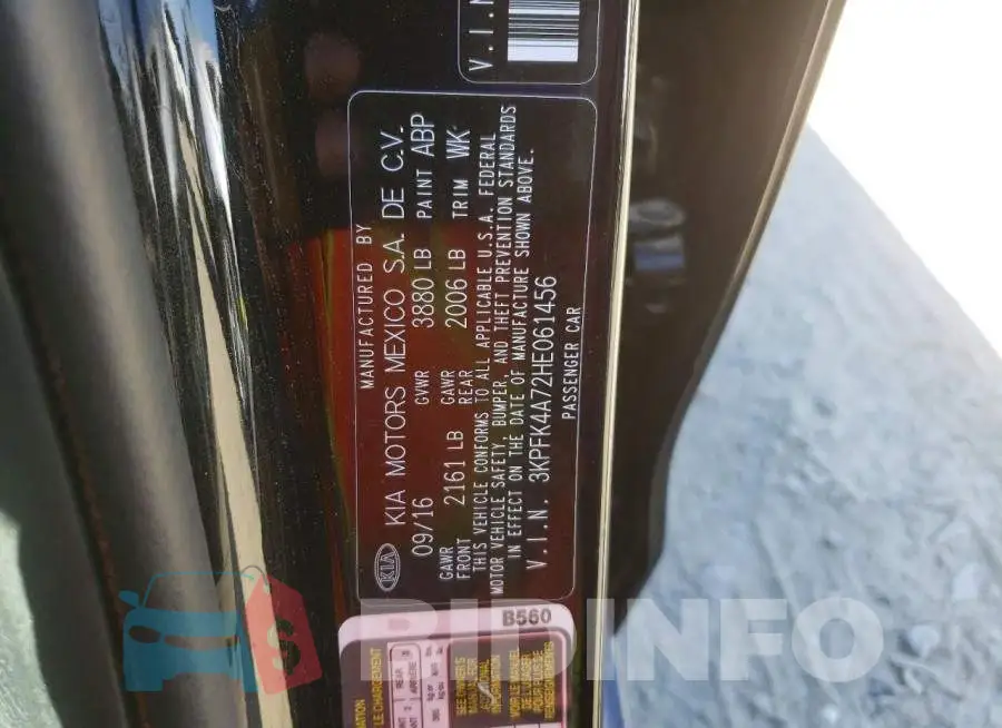 3KPFK4A72HE061456 Photo# 12