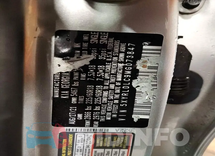 5XYRLDLC9MG073847 Photo# 13