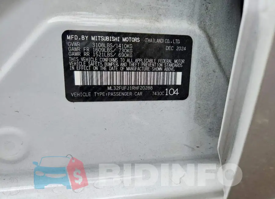 ML32FUFJ1RHF20288 Photo# 12