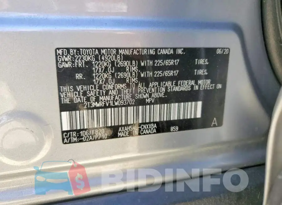 2T3MWRFV1LW093702 Photo# 14