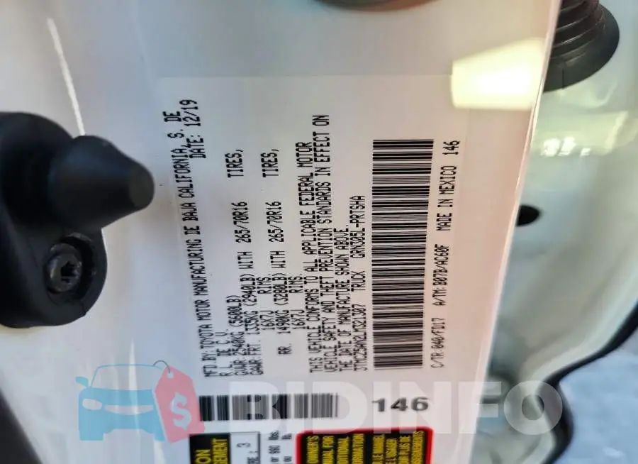 3TMCZ5AN2LM321307 Photo# 12