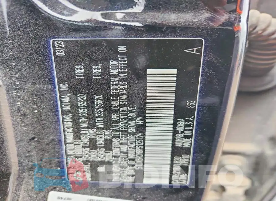 5TDXBRCH8PS125124 Photo# 13