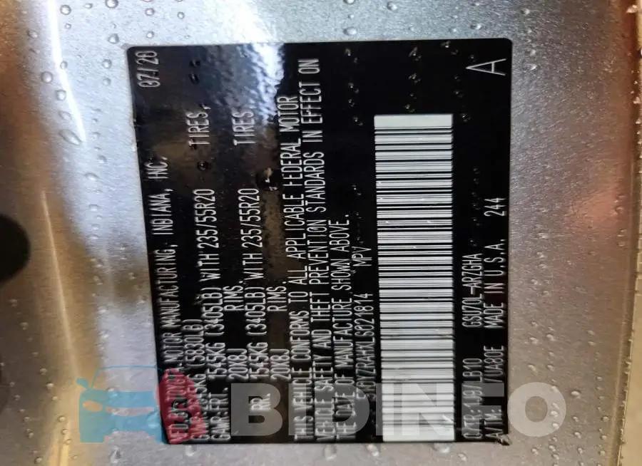 5TDYZRAHXLS021814 Photo# 14