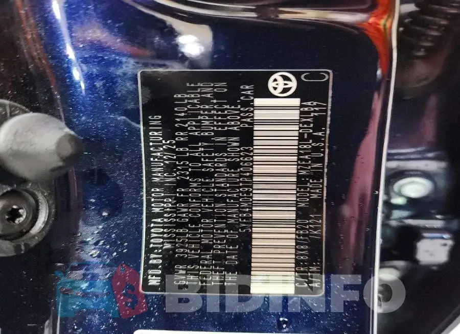 5YFB4MDE9TP406623 Photo# 12